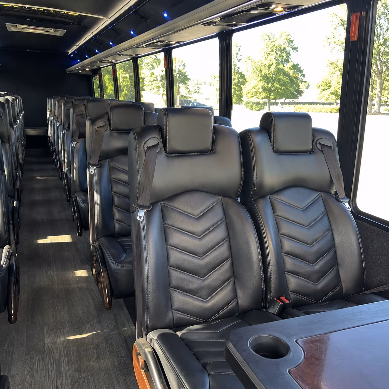 can i book a one way a round trip or a multi day package for a bus rental in chattanooga