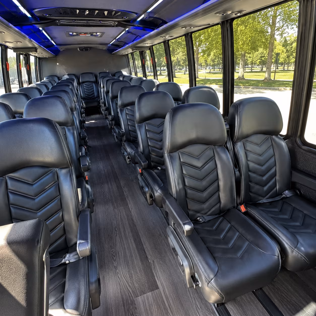 charter buses for corporate wine tour outings in chattanooga