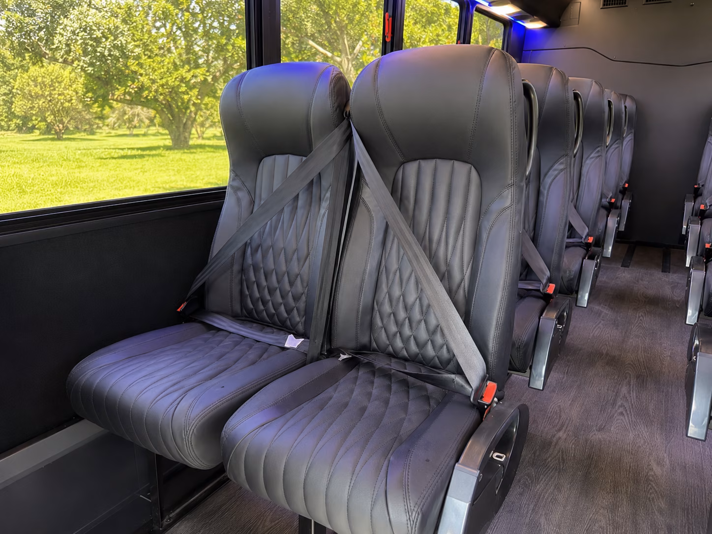 chattanooga 15 passenger minibus interior