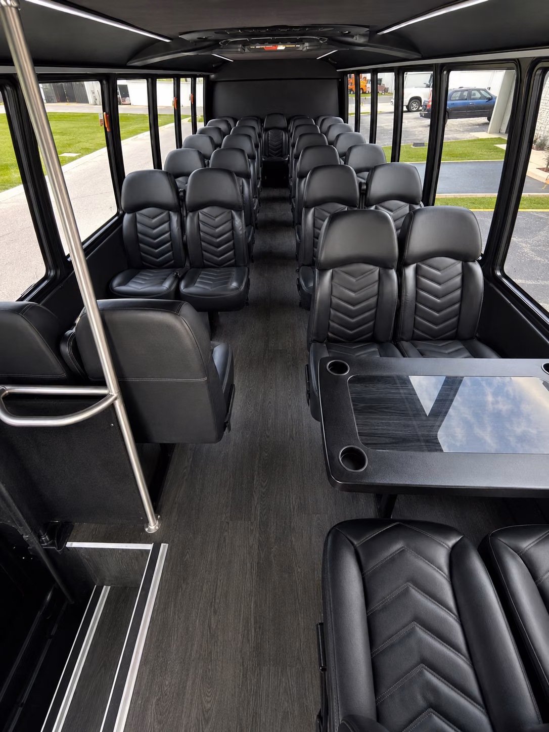 chattanooga 18 passenger minibus interior