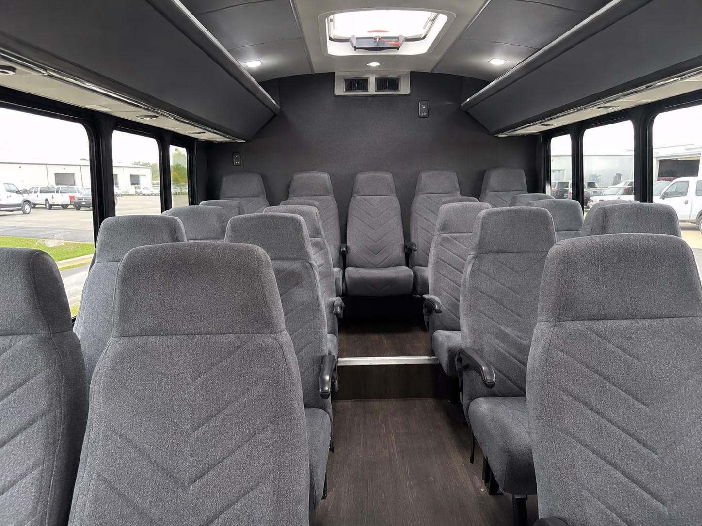 chattanooga 20 passenger minibus inside