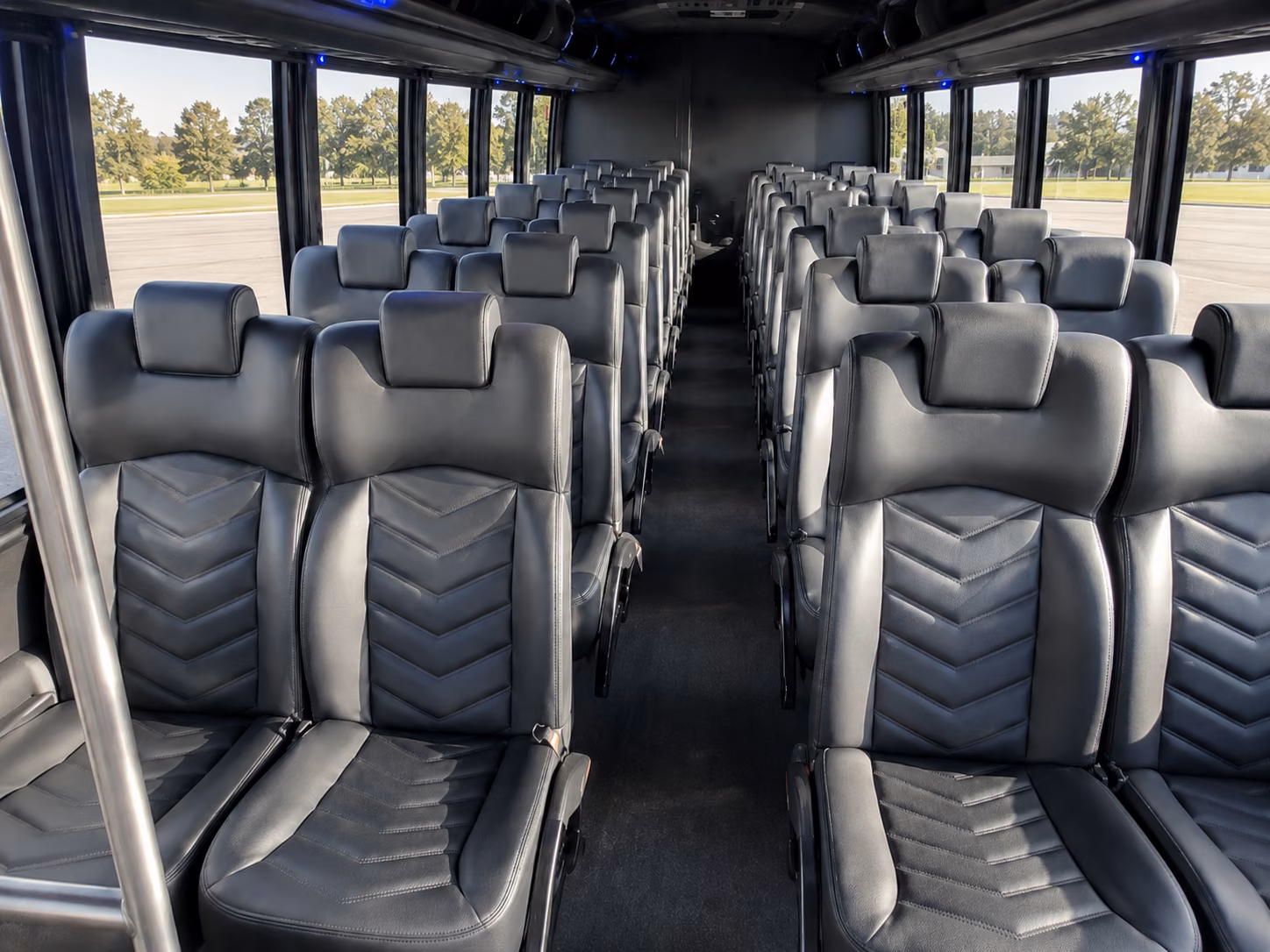 chattanooga 20 passenger minibus interior