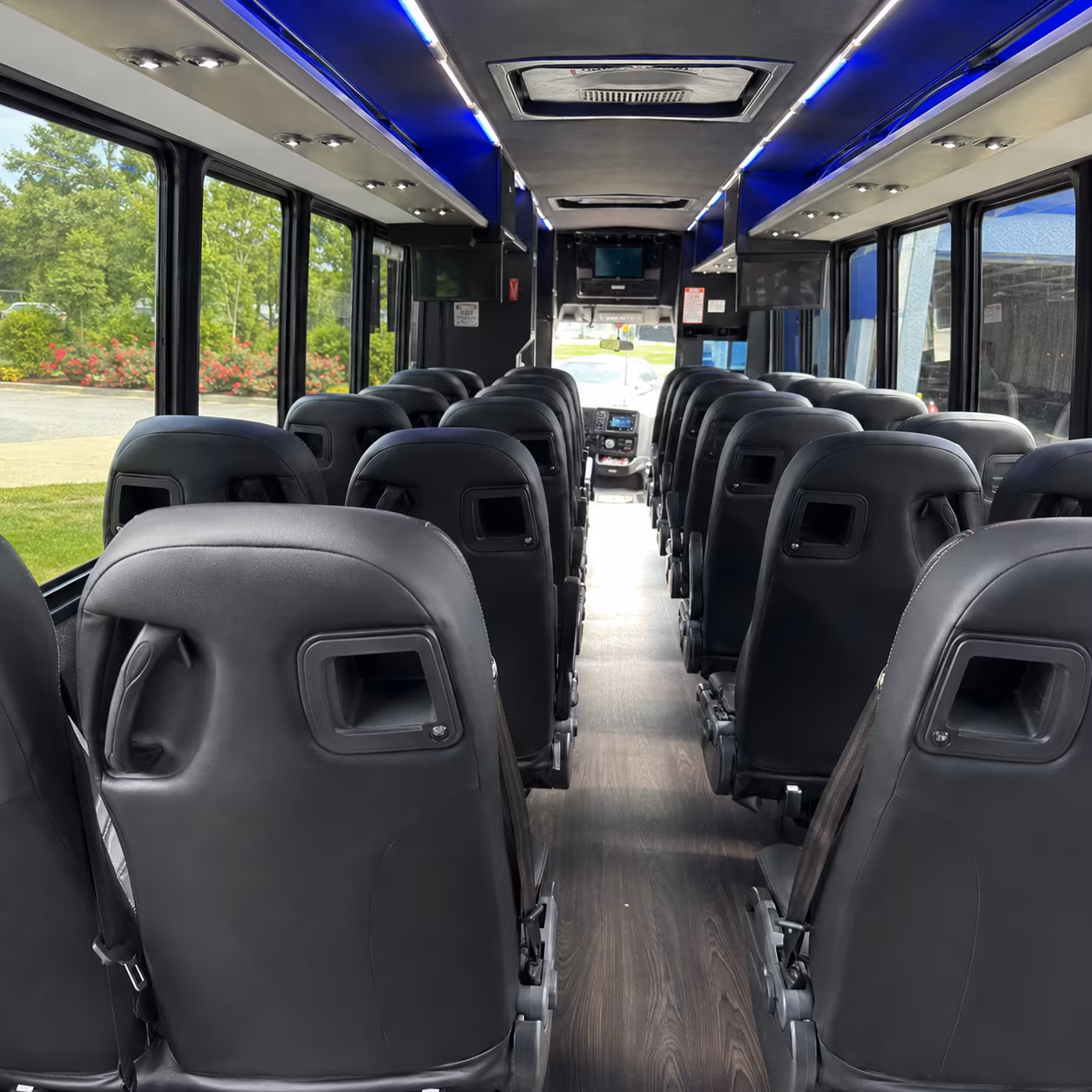 chattanooga 25 passenger minibus inside