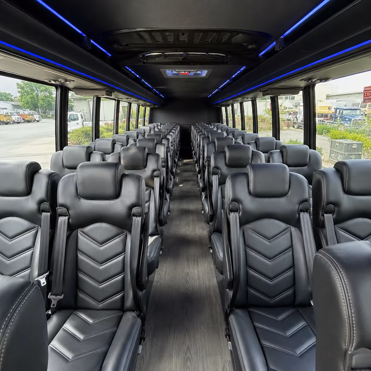 chattanooga 25 passenger minibus interior
