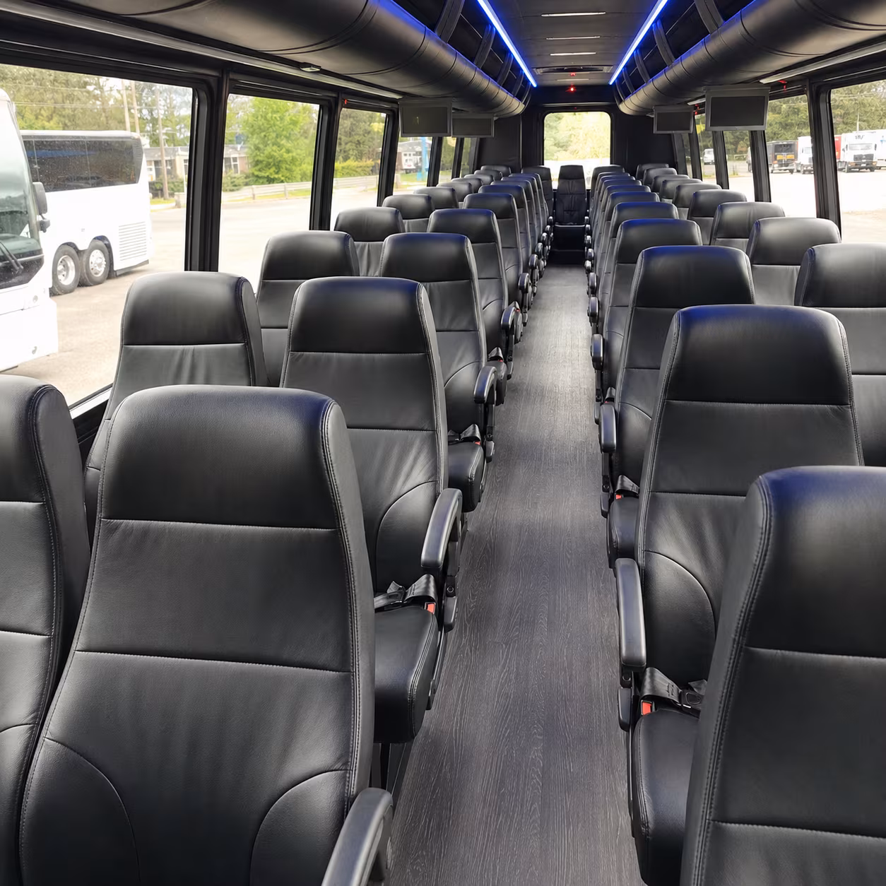 chattanooga 28 passenger minibus inside