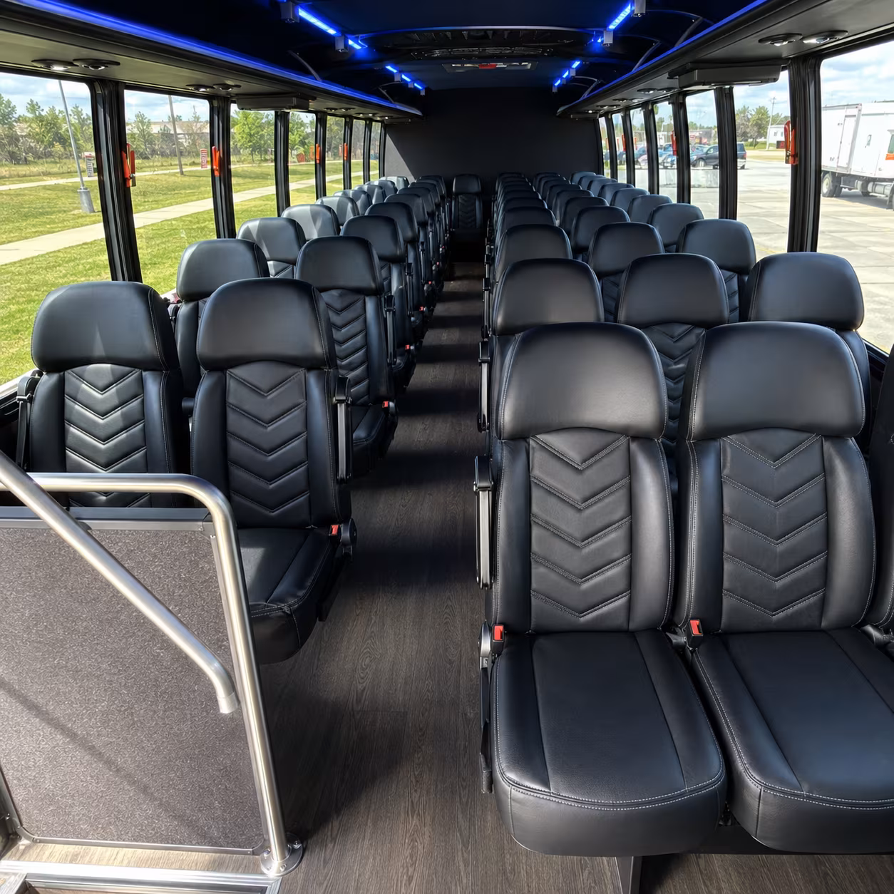 chattanooga 28 passenger minibus interior