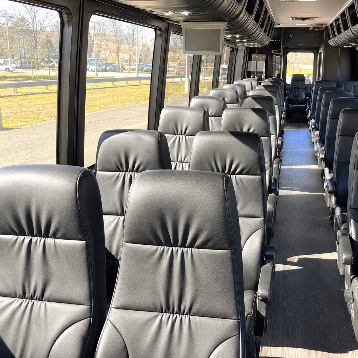 chattanooga 30 passenger minibus inside