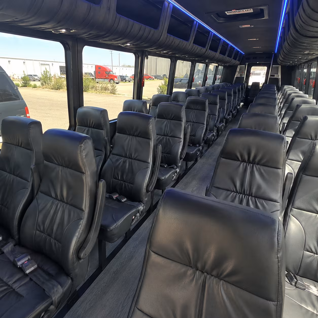 chattanooga 30 passenger minibus interior