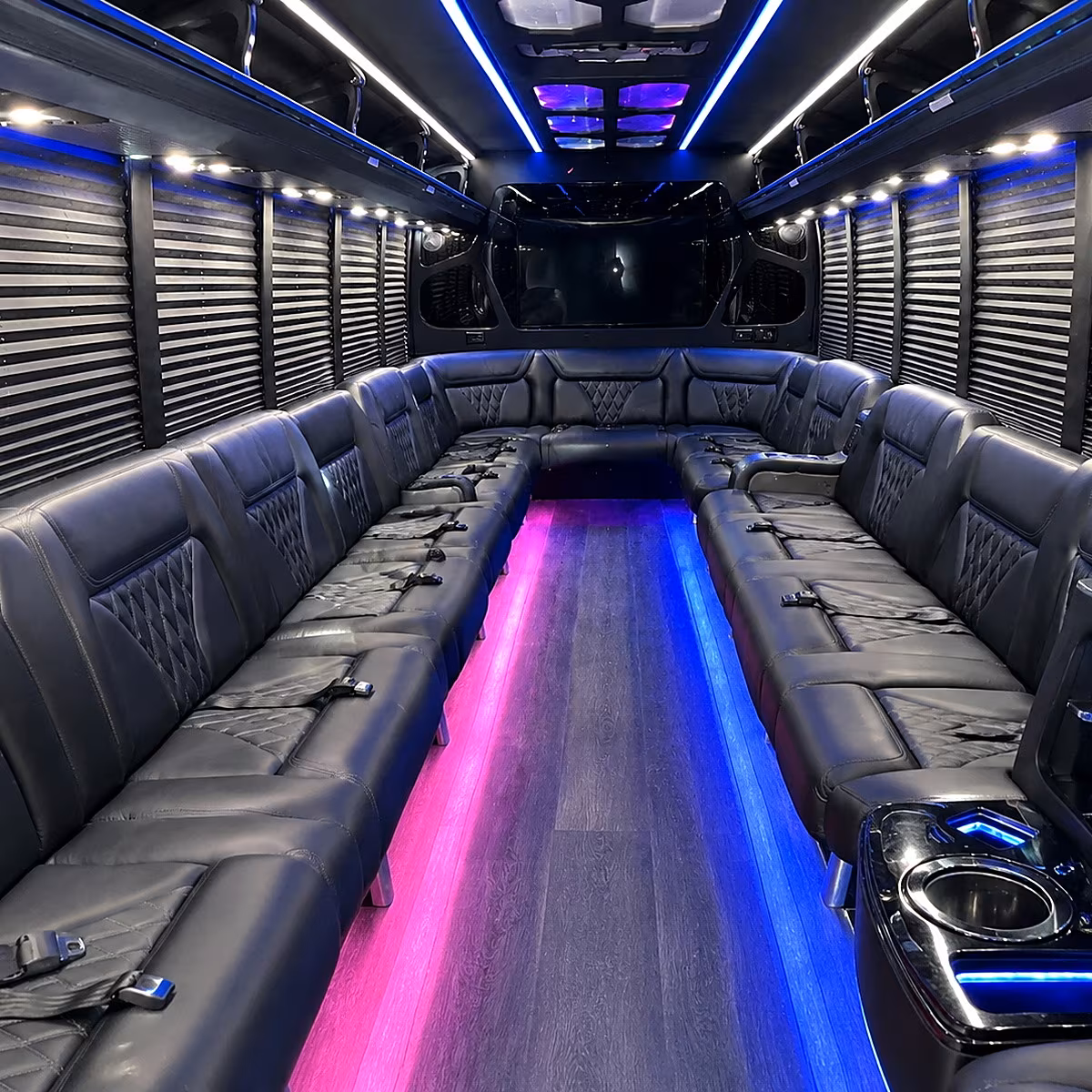 chattanooga party bus interior