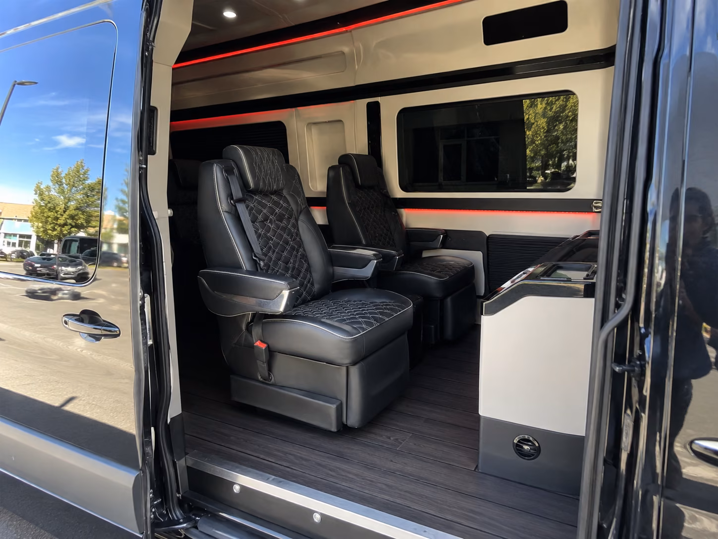 chattanooga sprinter van with driver interior